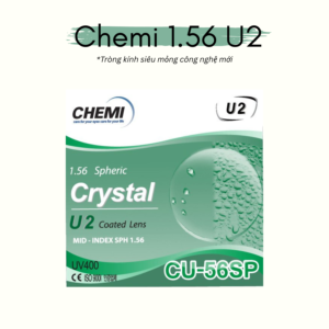 Tròng kính Chemi 1.56 U2