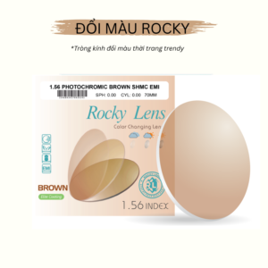 Tròng Kính Đổi Màu Trendy ROCKY 1.56